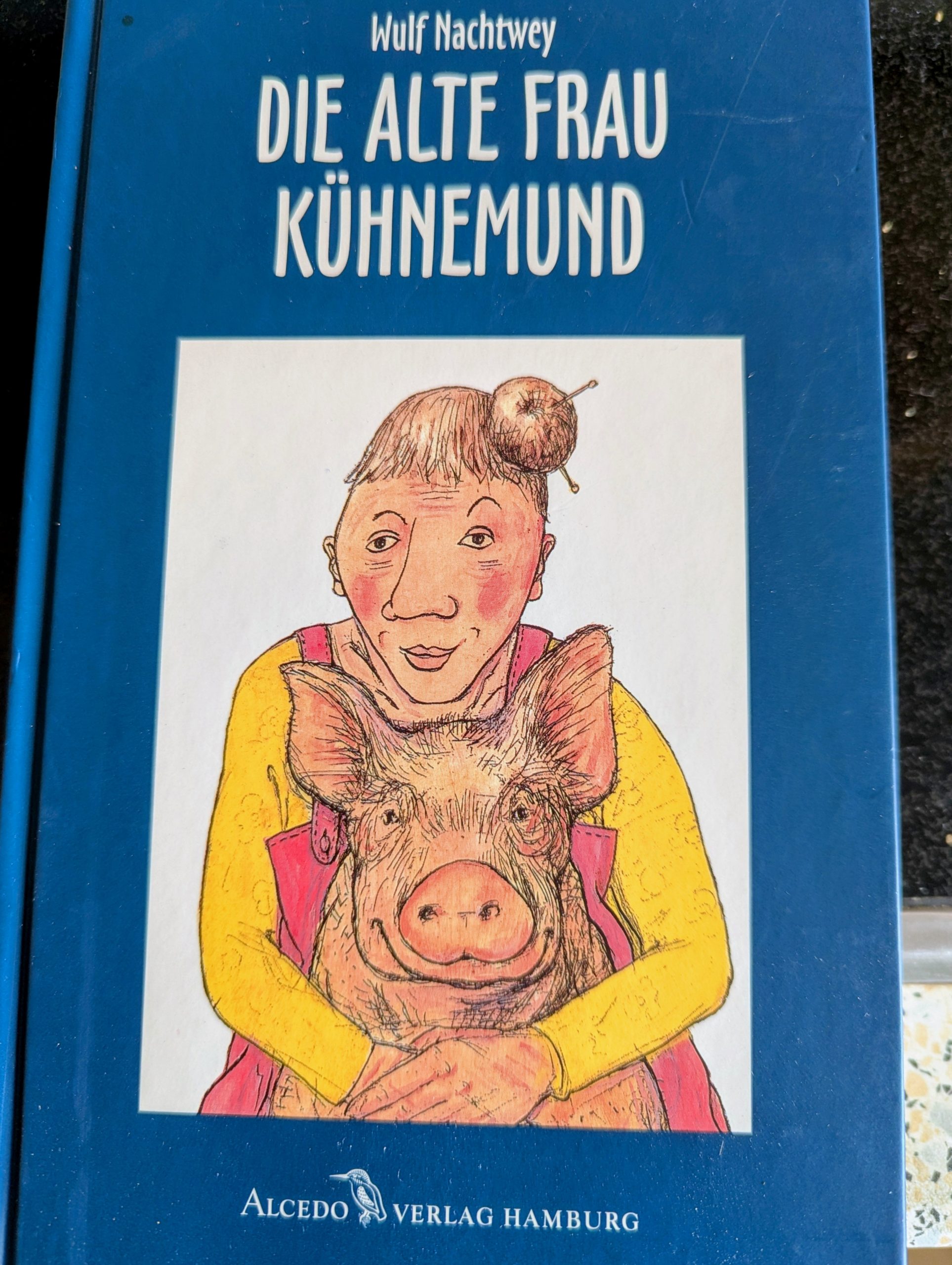 Krimibuch "Die alte Frau Kühnemund"